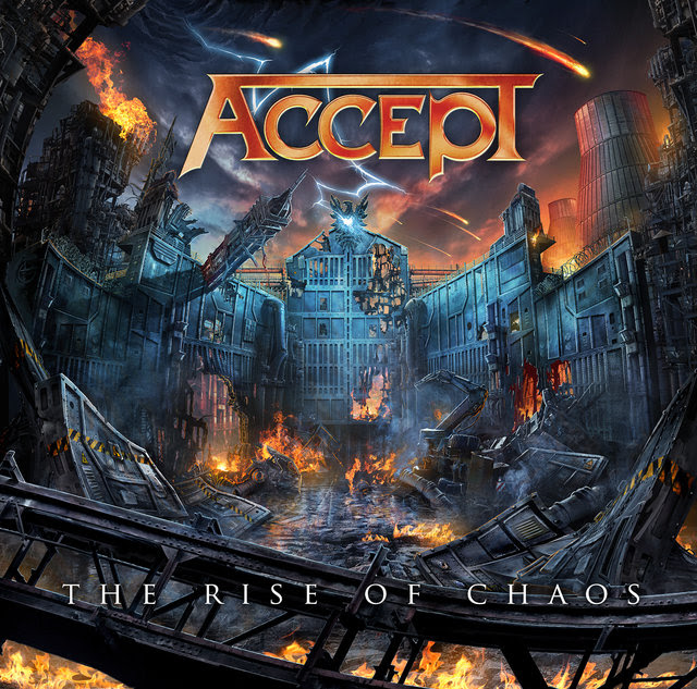 Accept Album Cover: The Rise of Chaos
